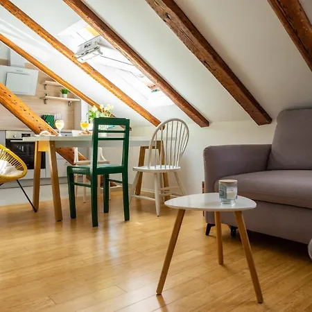 Cool Attic W Gallery In The Heart Of Apartment Split