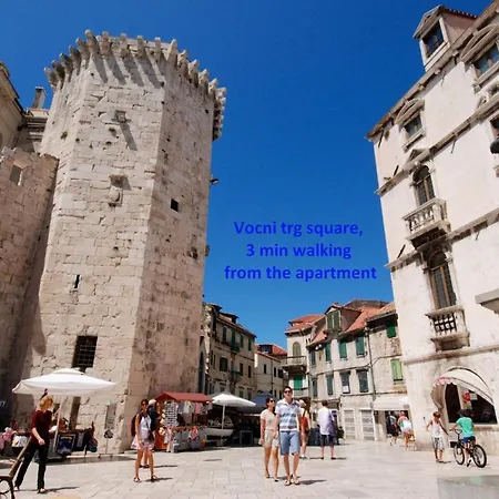 Cool Attic W Gallery In The Heart Of Appartamento Spalato