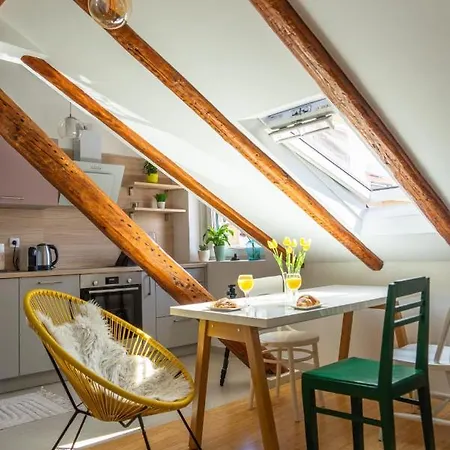 Апартаменты Cool Attic W Gallery In The Heart Of Сплит
